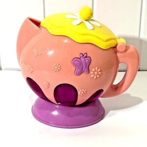 Fisher Price Talking Pink Teapot Laugh 'N Learn Manners Tea Party Pot Musical